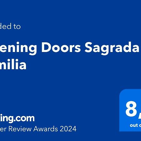 Апартаменты Opening Doors Sagrada Familia Барселона Экстерьер фото